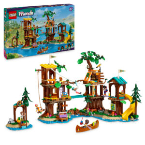 Casa din copac din tabara de aventuri Friends LEGO