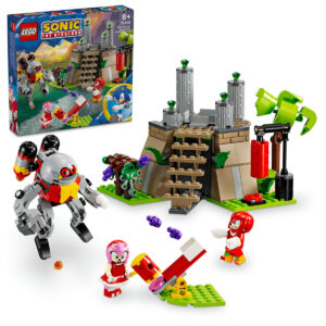 Knuckles si Altarul Master Emerald Sonic the Hedgehog LEGO