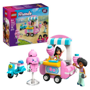 Taraba cu vata de zahar si scuter FRIENDS LEGO