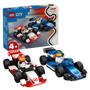 Masini de curse F1 Williams Racing si Haas F1 CITY LEGO