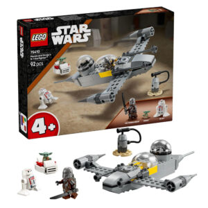Nava de lupta stelara N-1 a lui Mando si Grogu Star Wars LEGO
