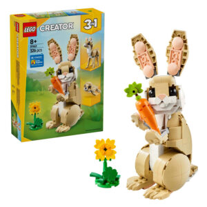Iepuras dragalas CREATOR 3in 1 LEGO