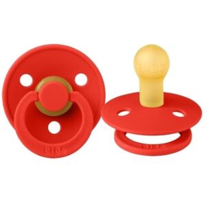 Suzeta din latex Bibs Color 6-18 luni Candy Apple Bibs
