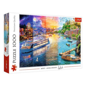 Puzzle 1000 Croaziera fluviala TREFL