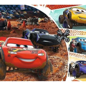 Puzzle - 60 - Lightning McQueen with friends