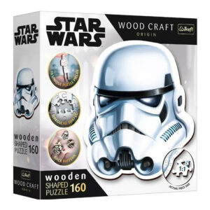 Puzzle - 160 Wooden Shaped Puzzles - Stormtrooper's helmet Trefl
