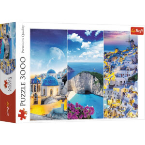 Puzzles - 3000 - Greek holidays Trefl