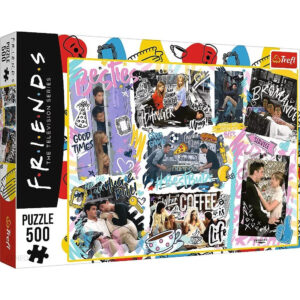 Puzzle Prieteni. Colaj,500 piese Trefl