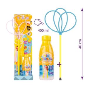SET Pro Multi Inel Fluture+ cu bule de sapun de 400 ml TUBAN SUMMER