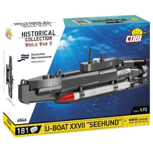 CONSTRUCTOR NAVA DE LUPTA U-BOAT XXVII SEEHUND COBI