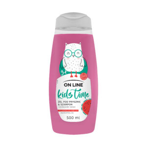 On Line KIDS TIME Sampon+Gel dus WATERMELON 500ml