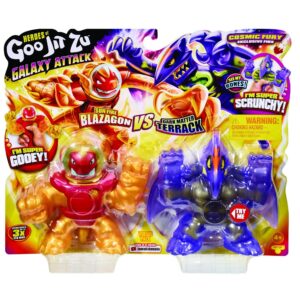Set figurina 2 buc Galaxy Attack GOO JIT ZU