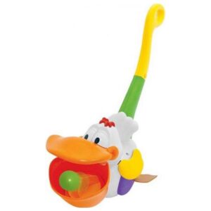 Jucarie muzicala cu roti PELICAN (l.rusa, sunete si lumini)