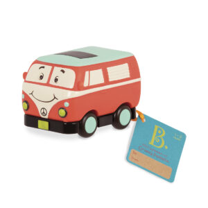 Masina cu inertie seria Parcul auto amuzant - RETRO-AUTOBUZ BATTAT