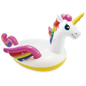 Pluta gonflabila UNICORN cu minere 198x140x97cm INTEX SUMMER