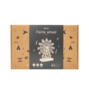 Puzzle 3D din lemn DIY Music Box--Ferris Wheel ROBOTIME