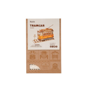 Puzzle 3D din lemn Tramcar ROBOTIME