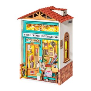 Puzzle 3D din lemn Free Time Bookshop ROBOTIME