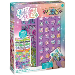 Set bratari cu talisman - Rainbow Loom Nebulous Stars