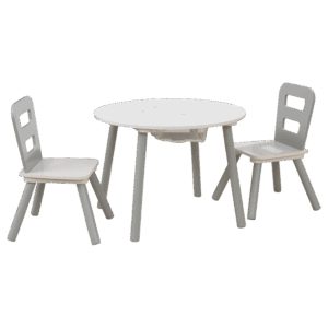 Set masa+2 scauni Alb Kidkraft