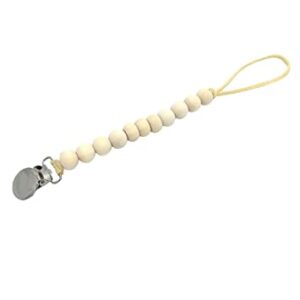 Pacifier Clip Beige