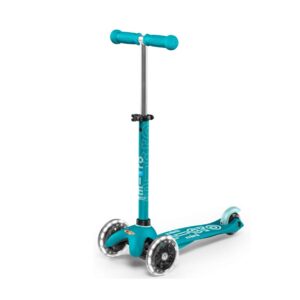 Trotineta Mini Deluxe LED aqua MICRO