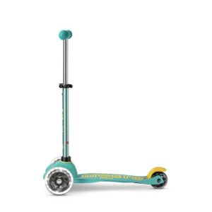 Trotineta Mini Deluxe Eco LED menta MICRO