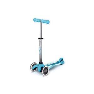 Trotineta Mini Deluxe Glow LED Plus Glacier Aqua MICRO