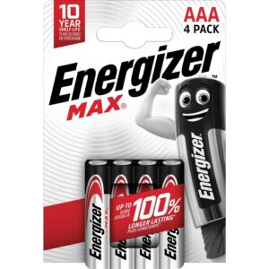 Energizer Max baterie Alcaline AAA N4