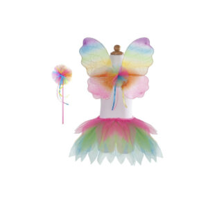 Set curcubeu Neon / aripi / Bagheta Magica, marimea 4-6 Great Pretenders