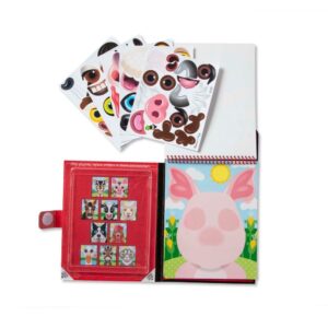 Stikere refolosibile Fete (Ferma) Melissa and Doug
