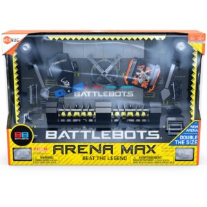 Set arena de lupta si 2 robot de lupta cu telecomanda BattleBots Arena Max Hexbug SPIN MASTER