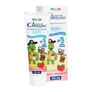 Pasta de dinti p/copii capsuna 3+ 75 ml Pasta del Capitano