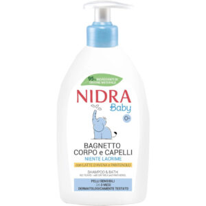 Gel de dus si sampon 0+ luni 500ml Nidra