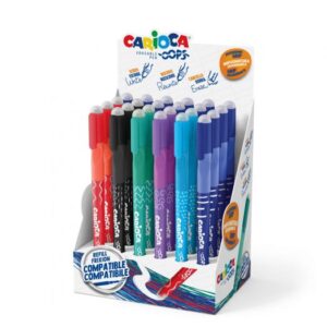 .Pix care sterge Oops 0.7mm, mix in display Carioca