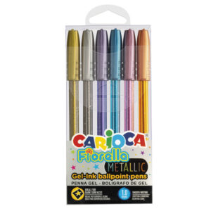 Set pixuri cu bila Fiorella Metallic 6 buc. Carioca