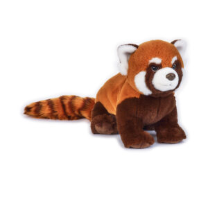 Jucarie de plus Panda Rosu 26 cm LELLY