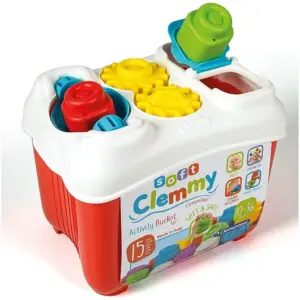 Set Cuburi Clemmy, Jucarie cu activitati Clementoni