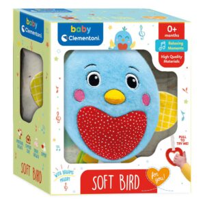 Jucarie de plus Baby Pasarea muzicala Clementoni