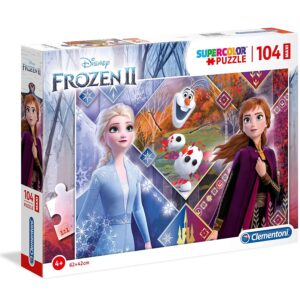 Puzzle Maxi 2 Frozen 104buc 3 CLEMENTONI