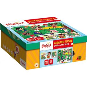 Ludattica, Puzzle - Copiii Lumii LISCIANI