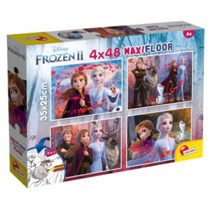 PUZZLE MAXIFLOOR 4 X 48 FROZEN 2 LISCIANI