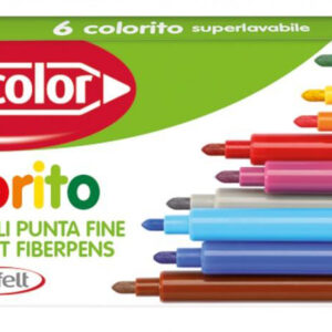 Carioci 6cul lavabile Fibracolor