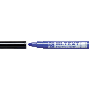 Marker permanent Hi-Text 580P (rosu-albastru-negru)