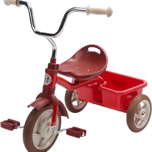 Bicicleta 3 roti + cos spate rosu Italtrike