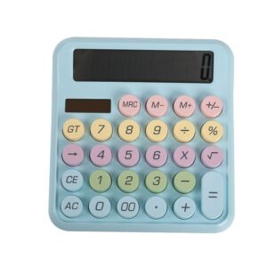 Calculator Candy Macaron albastru iTotal