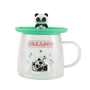 Cana sticla Pandastic 300ml iTotal