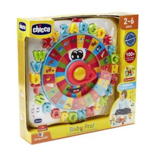 Jucarie educativa invatare alfabet, 26 litere 3D Chicco
