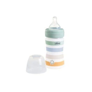 Biberon plastic tetina din silicon 150 ml Boy Chicco