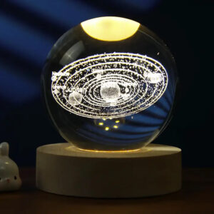 Glob de cristal luminos Solar System, 8cm iTotal